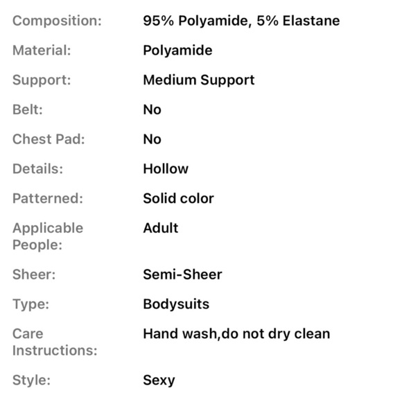 Red & Black Hollow Out One-Piece Fishnet Teddy Bodysuit - Picture 6 of 6